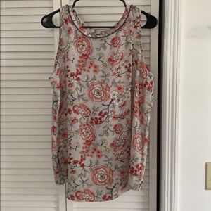 Loft Sleeveless Blouse